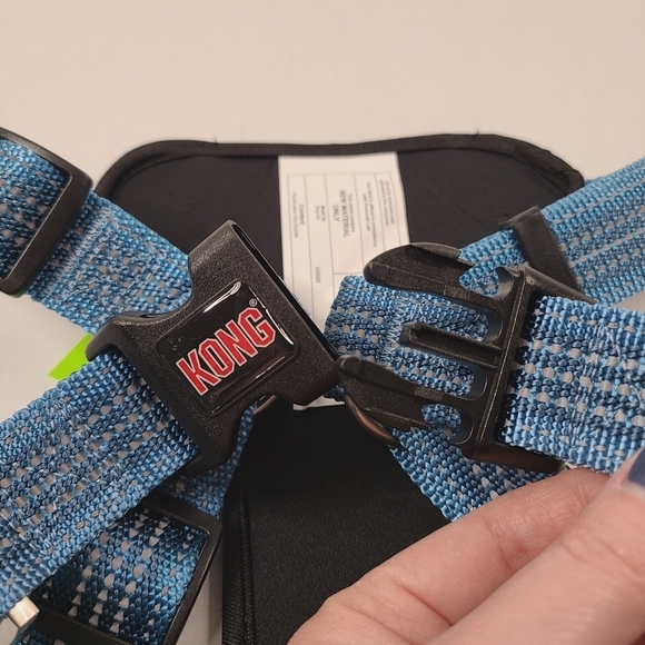 NWT Kong Padded Dog Harness Light Blue Size XL - Picture 4 of 9